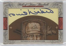 2018 Leaf Hall of Fame Cut Signature Edition Phil Niekro Auto HOF 12xz