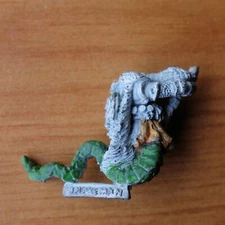 Chaos Snakeman C27 Elf Mangler DAMAGED HALBERD WHFB Metal Citadel Miniature OOP