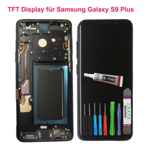HX Display Für Samsung S9 Plus G965 Full InCell Bildschirm LCD + Touch Rahmen - Bild 1 von 1