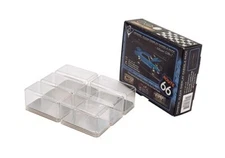 Diecast Display Show Case w/Mirror Base x6 for 1:64 Scale HOT WHEELS Matchbox