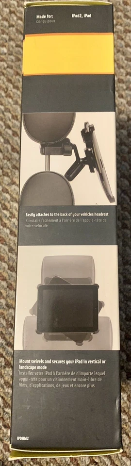 Scosche holdUP Headrest Mount for Apple iPad 1, 2, 3 or 4 - Image 3 of 4