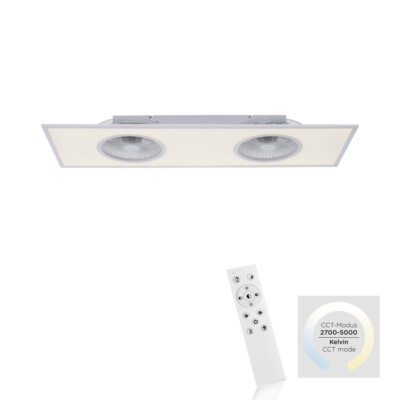 LED Deckenlampe Ventilator weiß Fernbedienung dimmbar CCT warmweiß kaltweiß hell