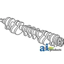 RE50979 Crankshaft Fits JD 2.9L 3029D 3029T 240 250 260 8875 1550 1750 1850 2155