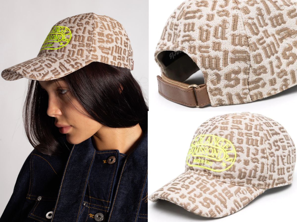 PALM ANGELS X MISSONI Unisex Jacquard-knit Cap Baseballcap  display picture 1