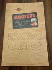 2006 Hooters Mastercard Rewards Catalog Ephemra Vtg