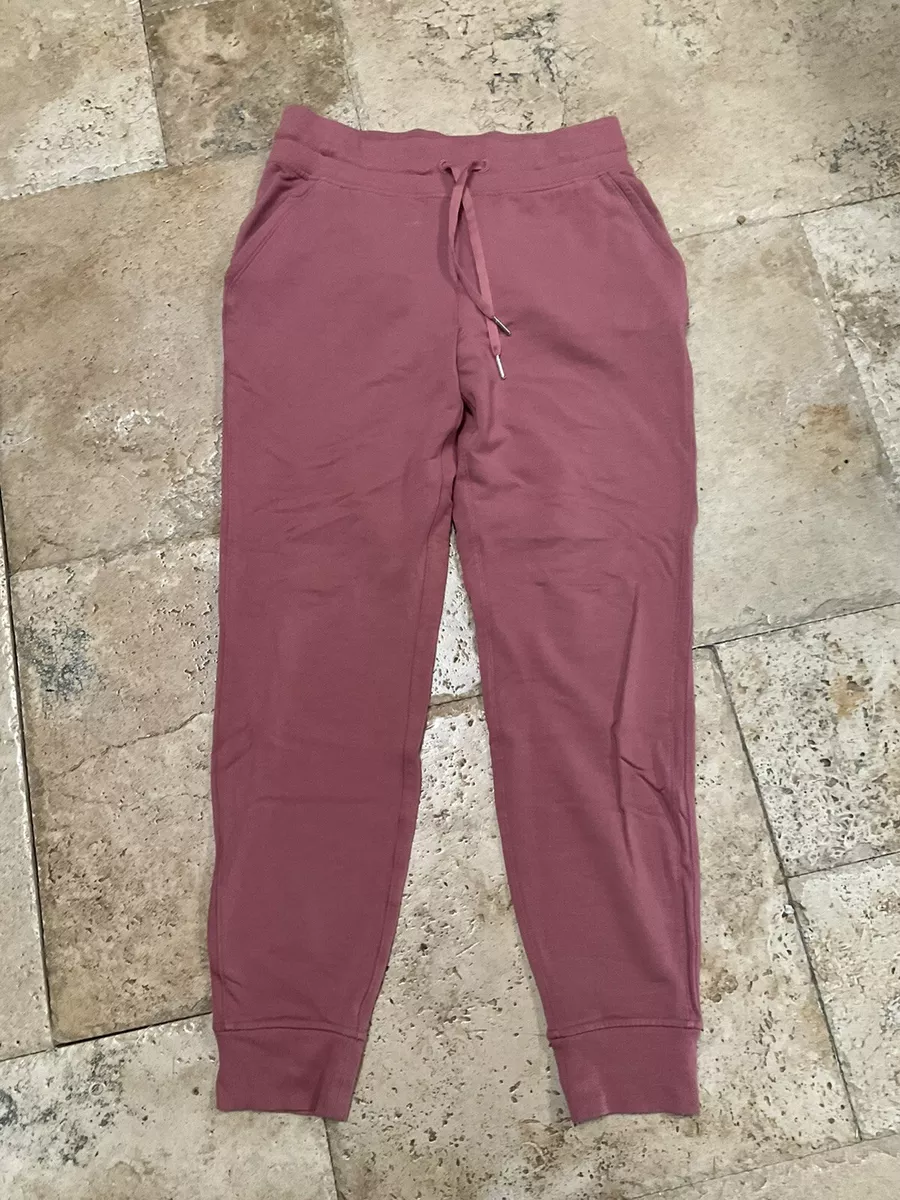 Lululemon Warm Down Hugh Rise Jogger Modal Size 6 Brier Rose