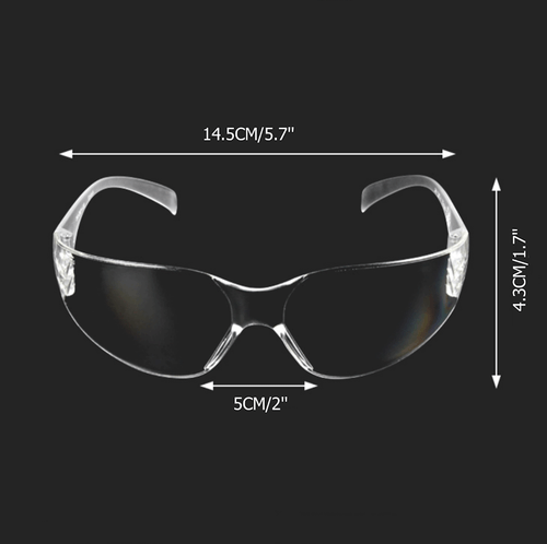 12 PAIR Pack CLEAR Safety Glasses Protective Lens Sunglasses Work Z87 Lot of 12 - Picture 2 of 12