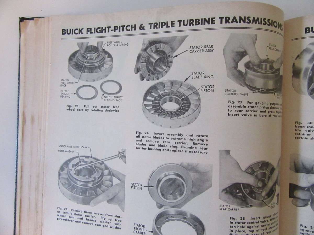 1960 Motors Auto Repair Manual Mechanic Service 1015 pages