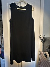 Stitch Fix 41Hawthorn Black Sleeveless Dress; Used, Size 3x