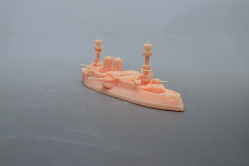3D Printed kit 1/700 Jauréguiberry French battleship Jaureguiberry (waterline) - Picture 3 of 7