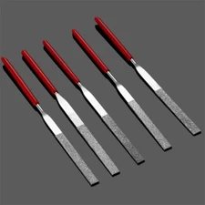 Metal Stone Grinding Flat Diamond Needle File Craft Jewelry Making DIY 3mmx140mm