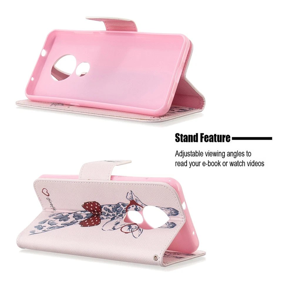 Case For Nokia G21 G11 Nokia C02 G42 Magnetic Leather Flip Wallet Phone Cover - Image 4 of 4
