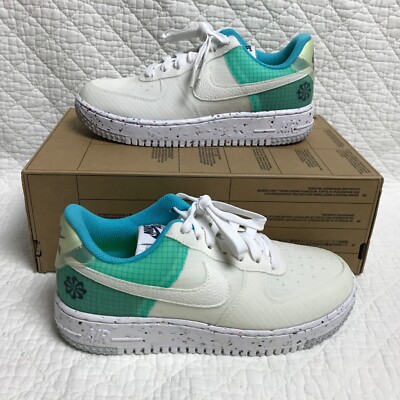 Nike Air Force Low Crater M2Z2 Shoes Women's SZ Turquoise
