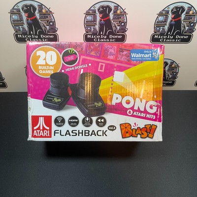 Atari Flashback Blast Vol 3 Pong Console 20 Games HDMI Dongle Complete in Box