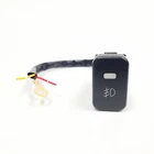 Push Button On/Off Switch Red LED For 2005 2006 2007 Honda Odyssey Fog Light