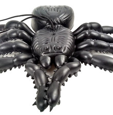 Tarantula Spider Halloween Prop Rubber Hanging Decoration Hollow Figure Decor 8"