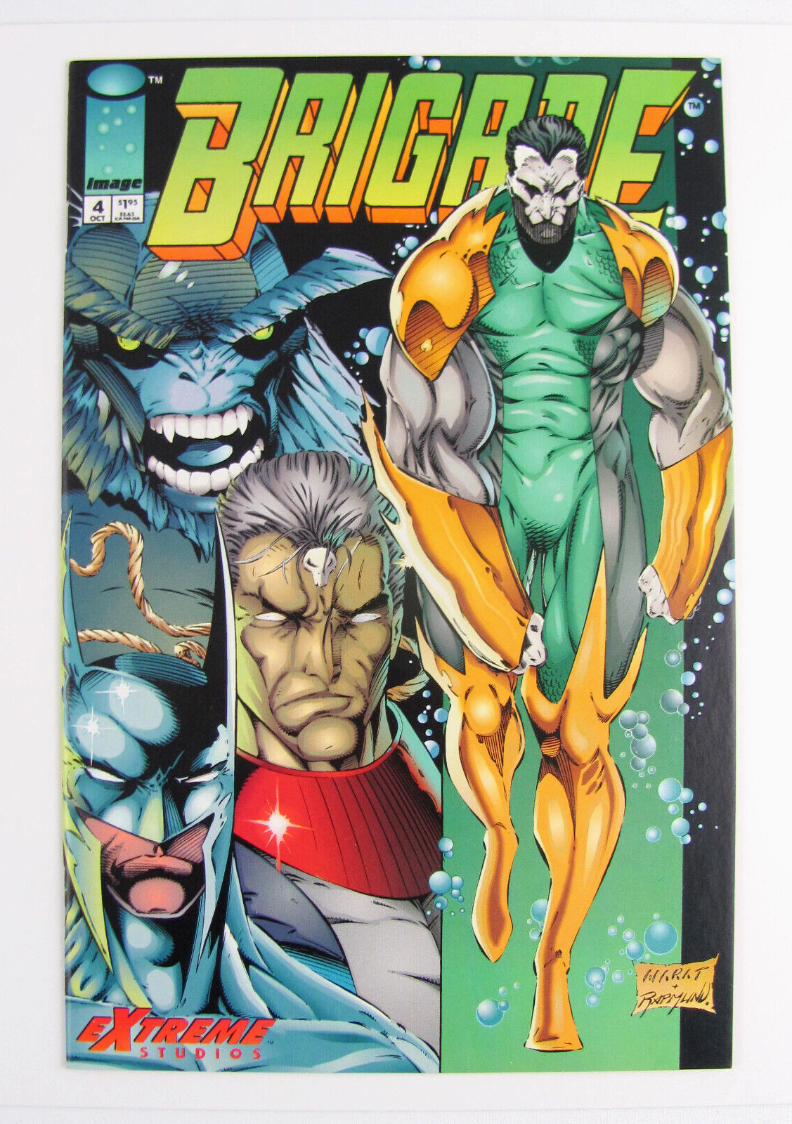 Brigade #4 Vol2 ~ Image Comics Extreme Studios Oct 1993 ~7.5+ Comic Book Liefeld