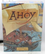 Ahoy LED05000 A Game of Seafaring & Smuggling (Leder Games) Sharks Sea Creatures