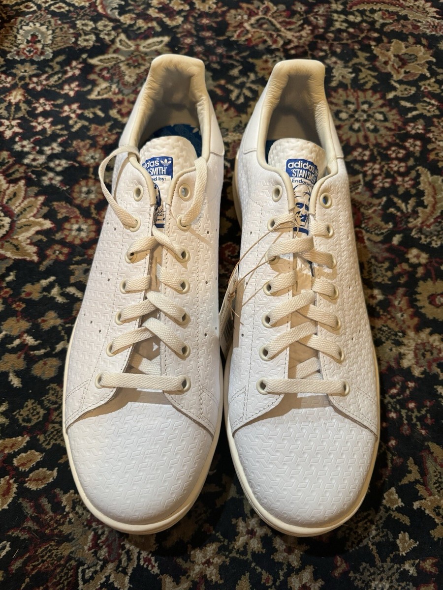 Size 13 - adidas Stan Smith Debossed Geometric Print for