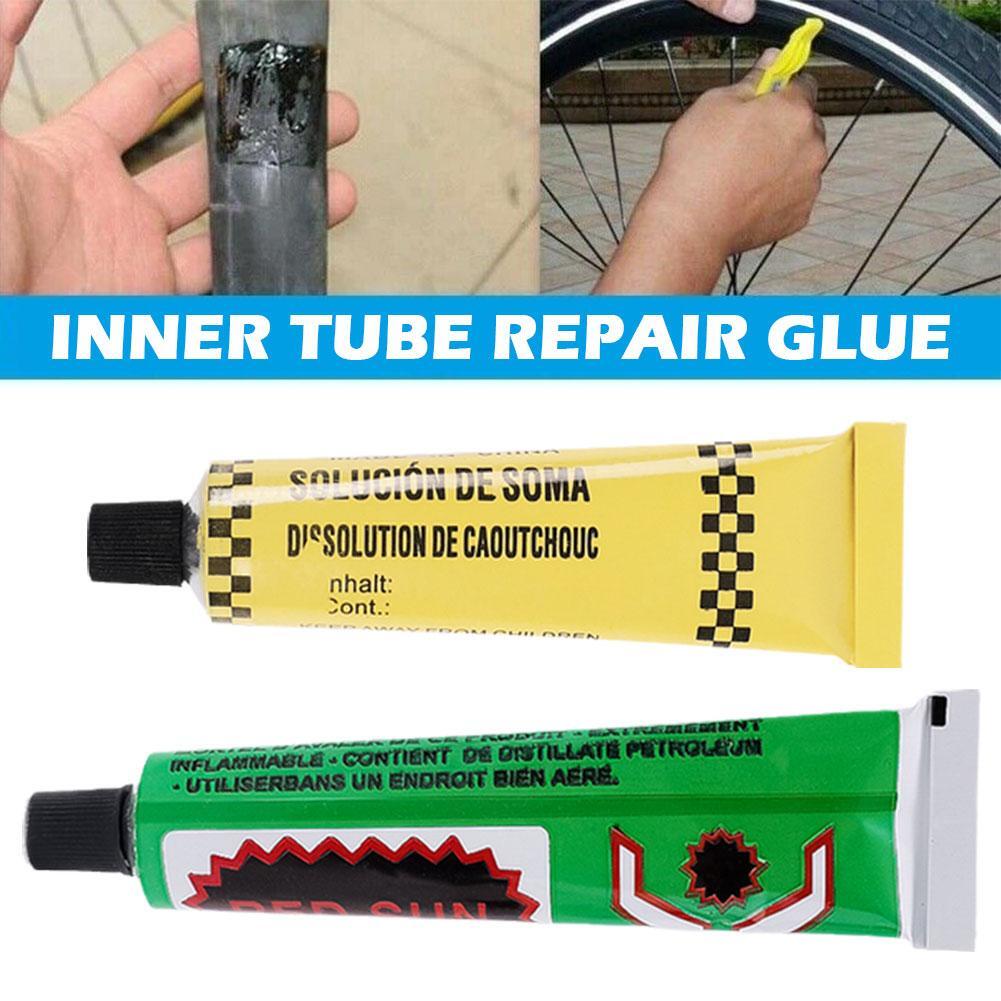 1/3PCS Bike Tyre Inner Tube Puncture Repair Rubber Cement Tire Patch