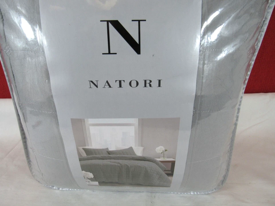 N Natori Cocoon Quilt Top 3-Pc. Duvet Cover Set King/California King T4103770 - Image 4 of 4