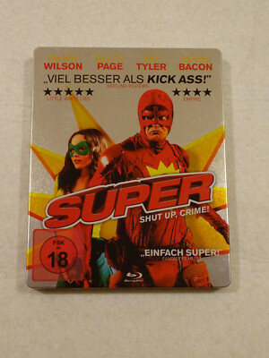 Super - Shut up, crime! - Blu-ray Disc - Steelbook