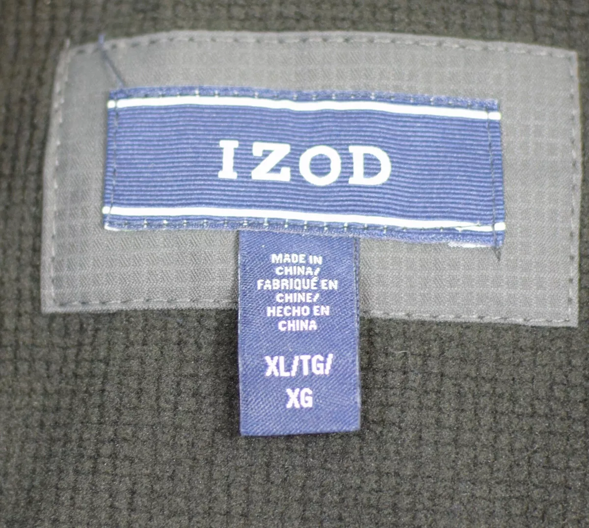Izod men's midweight top polar fleece lined jacket
