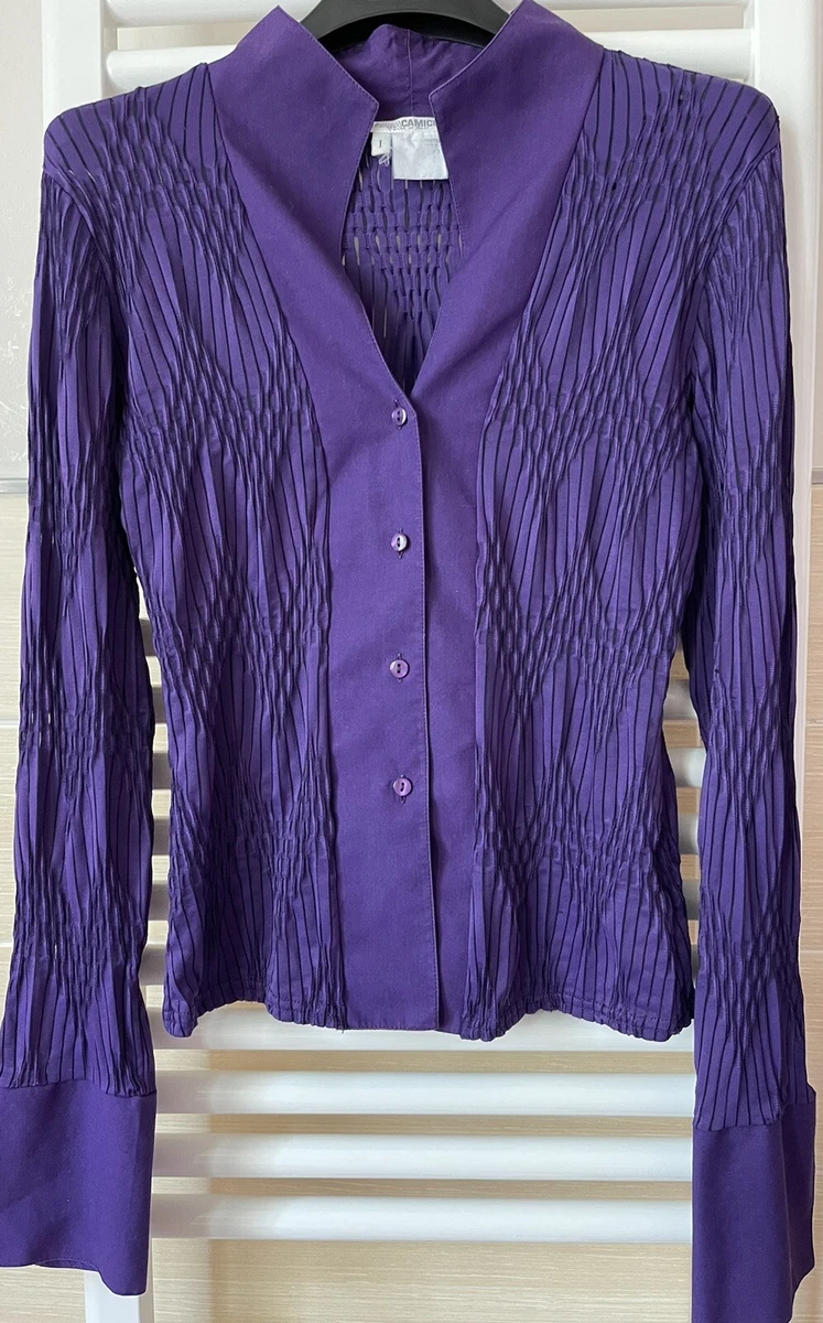 Camicia donna shop viola