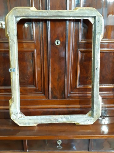 Cornice dorata a guantiera cm. 78 x 63,5 Misura interna cm. 65 x 50,3 epoca '800 - Foto 9 di 11