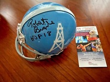 Robert Brazile Signed Mini Helmet- NCAA- JSA AUTHENTICATED- Houston Oilers- COA
