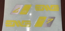 ENVE Composites M-Series Handlebar Decal Kit - M7 - Single Colors - YELLOW