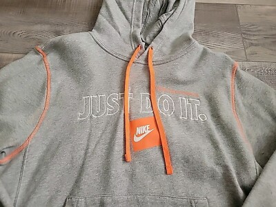 Nike Sz.M Sportswear JDI Brushed Back Hoodie Fleece Sweatshirt
