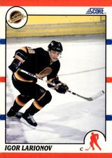 1990-91 Score American #123 Igor Larionov