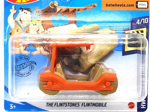 Hot Wheels The Flintstones Flintmobile Kids Diecast Model Toy Car HW Screen Time - Picture 4 of 12