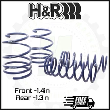 H&R Front and Rear Sport Lowering Springs | Fits 2008-2014 Subaru Impreza WRX H4