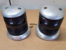Pair Carpenter-lightsamerican Lafrancefire Truckfire-engine Boat Nautical Pair Carpenter-lightsamerican Lafrancefire Truckfire-engine Boat Nautical
