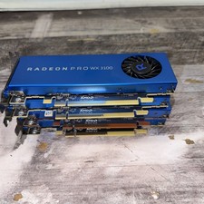 AMD Radeon Pro WX 3100 4GB GDDR5 Video Card Low Profile Displayport