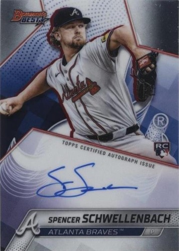 Topps 2025 Bowman's Best Spencer Schwellenbach Rookie Braves #68