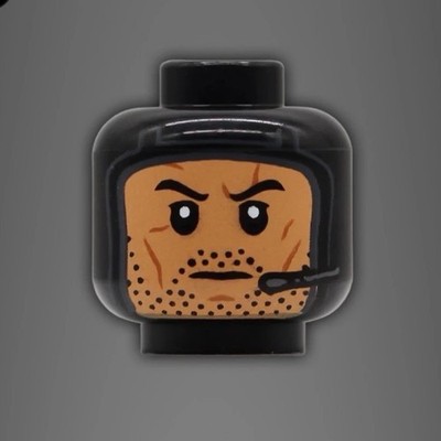 Lego Star Wars - OM - Orbital Minifigs - Jango Headgear Custom - Jango Fett GCC