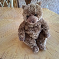Gund TEDDY BOOM Plush 2439 Retired Brown Tan Teddy Bear 17"