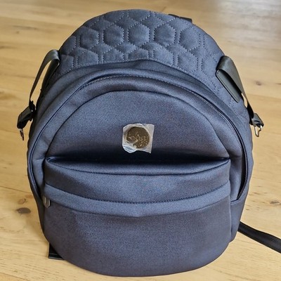  Egg 2 Wickeltasche Rucksack in Navy Kobaltblau Wickeltasche 