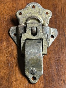 Vintage Hardware Iron Latches Chest, Trunk (8)  Stamped R4572, 3, 4 & 5, 3”x 5”