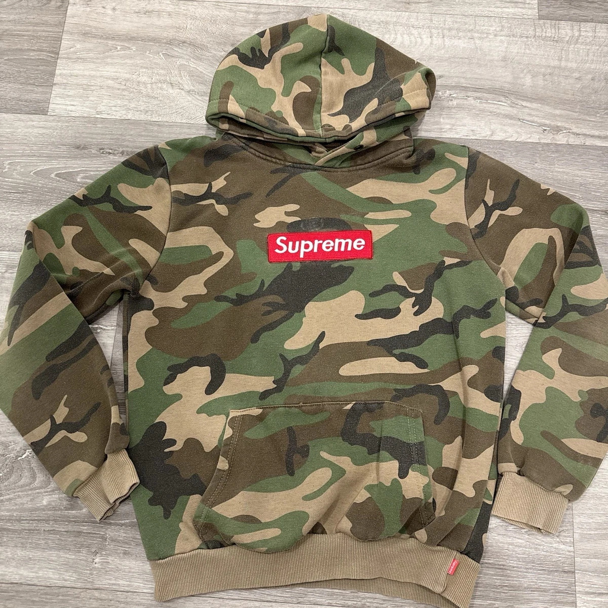 Supreme Camouflage Regular Size Hoodies & Sweatshirts for Men for