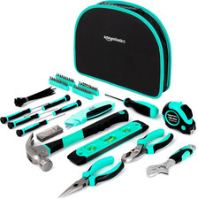 Amazon Basics 104-Piece Portable Home Repair Tool Set with Carrying Pouch - Image 2