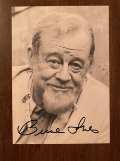 Burl Ives Signed Autographed Photo With COA Rudolph Summer Magic