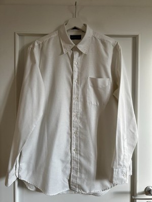 Chaps by Ralph Lauren Vintage Hemd Weiß Größe 42 Herren