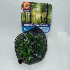 Nice Bag Of Official Mega Marbles Vacor  Enchanted Forrest 