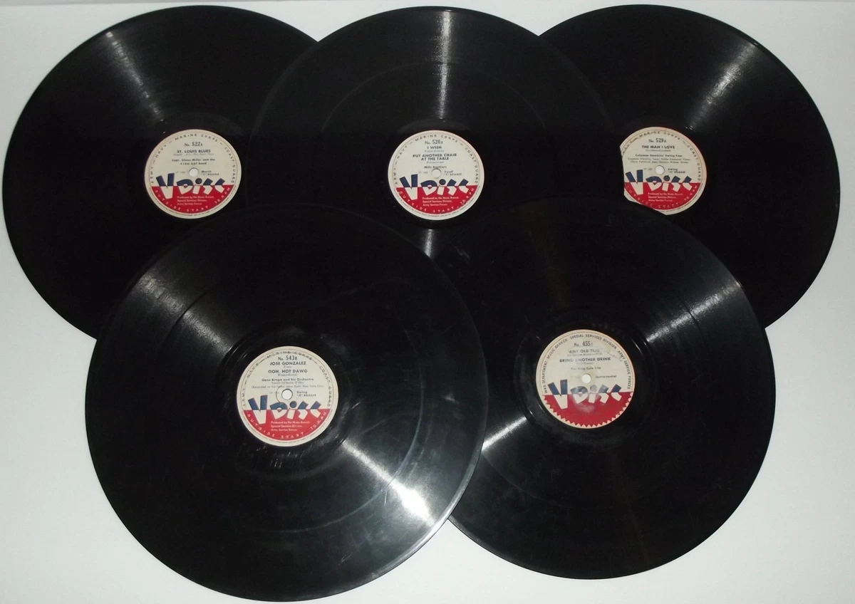 GLENN MILLER US BLUEBIRD盤 78RPM 5枚セット Glenn Miller 78 RPM Vinyl Records for sale | eBay