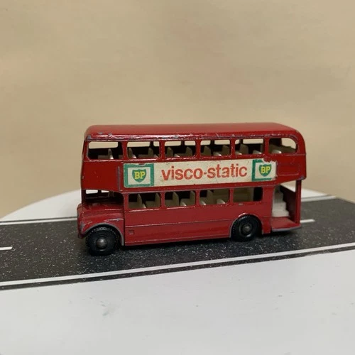 Matchbox Lesney No. 5 Routemaster Bus BP Visco-Static London Double Decker VTG