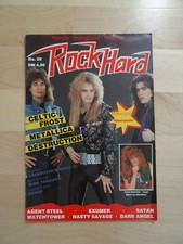 Rock Hard Nr. 20 mit Poster, Januar/Februar 1...